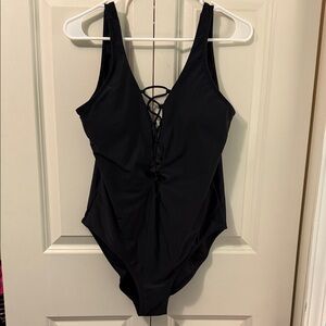 Black Women’s One Piece Swimsuit